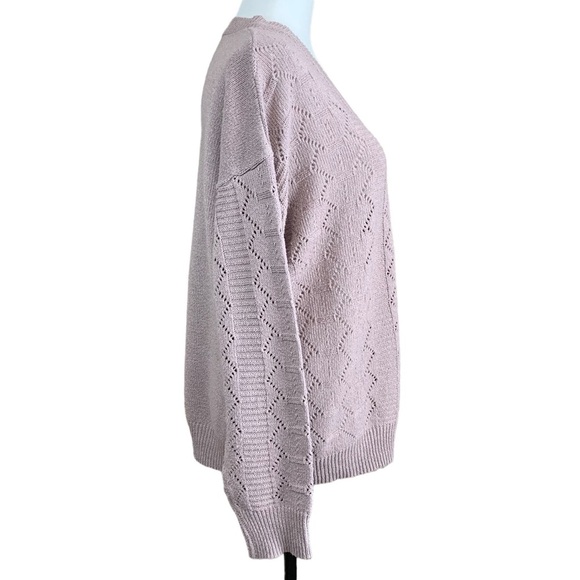 SHEIN Lune Drop Shoulder Knit Sweater - Picture 4 of 8